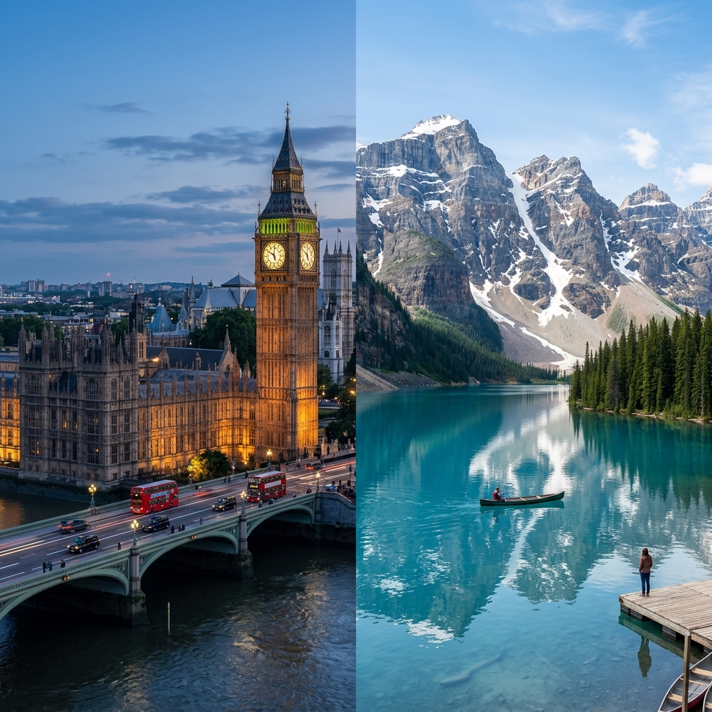 Living Costs in the UK vs Canada